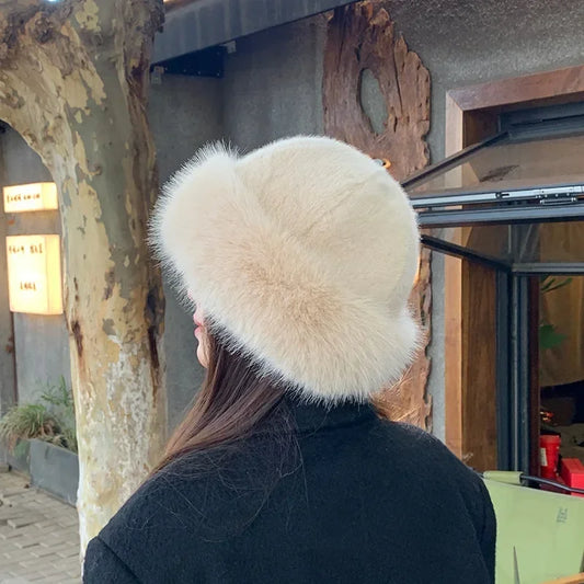 New Women's Fashion Fur Hat