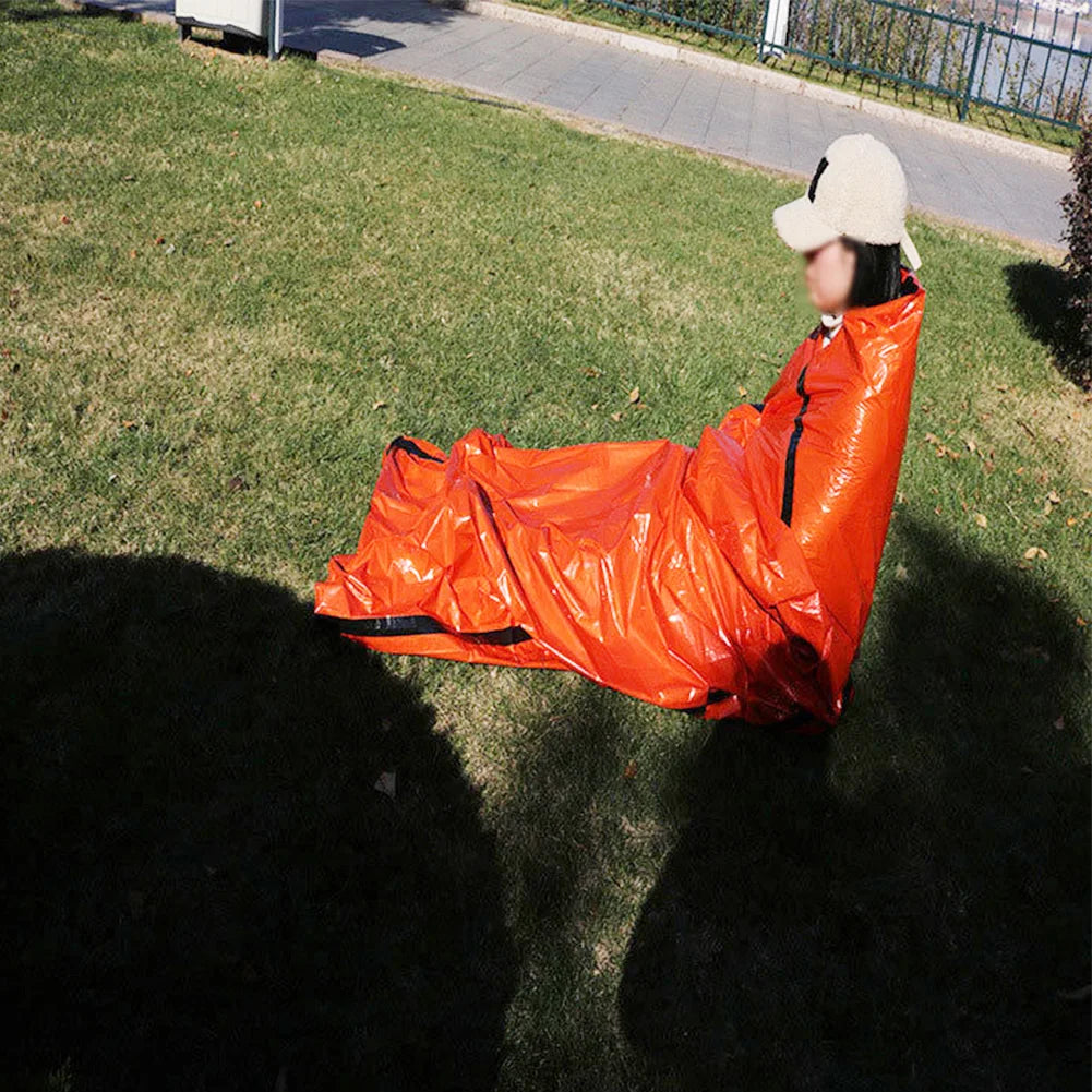 2/3/6pcs Emergency Blanket Waterproof Survival Sleeping Bag