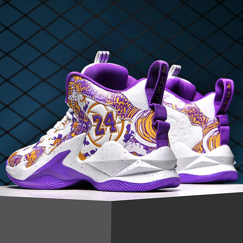 Men's Basketball Shoes No-Slip/Breathable Outdoor  Training