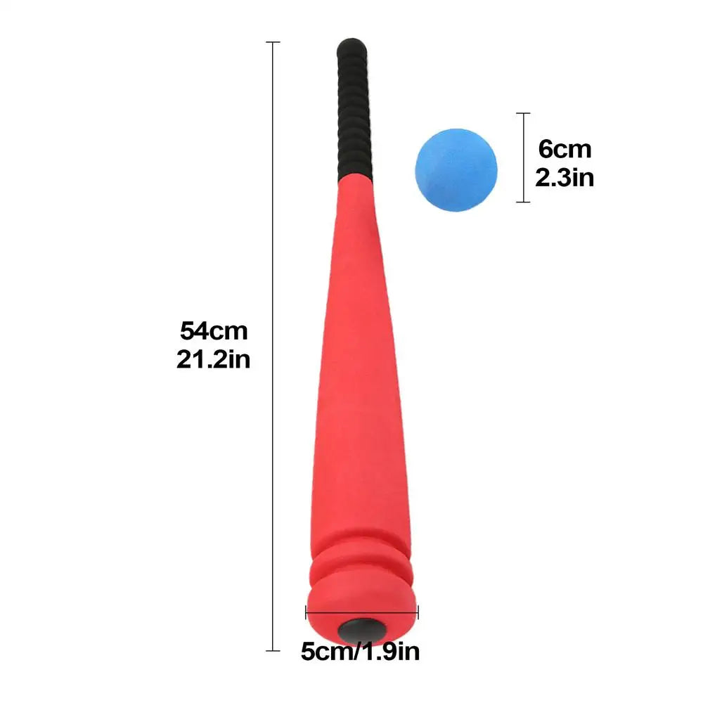 Foam Baseball Bat Toddler Soft Baseball Set