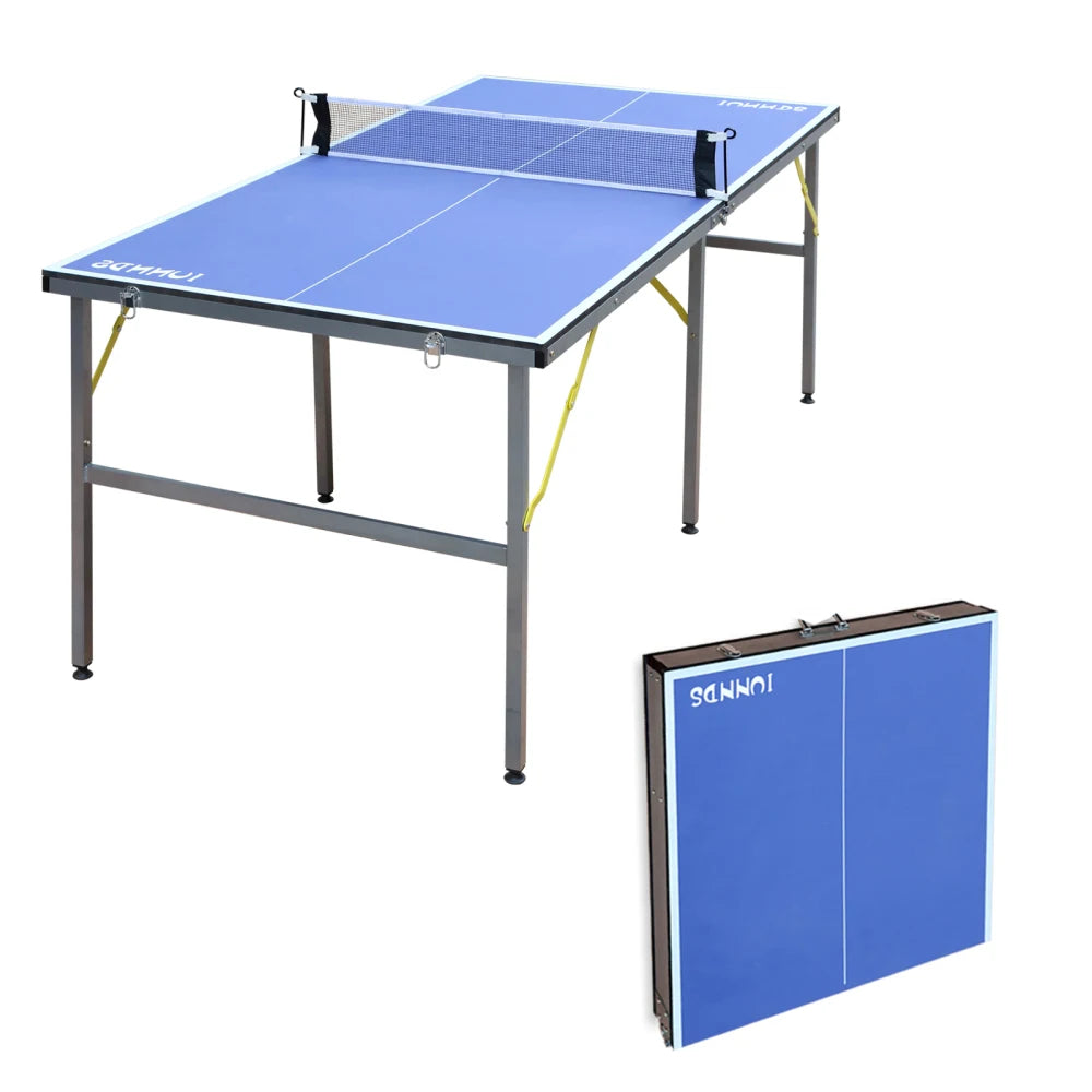 6ft Foldable Portable Ping Pong Table Set