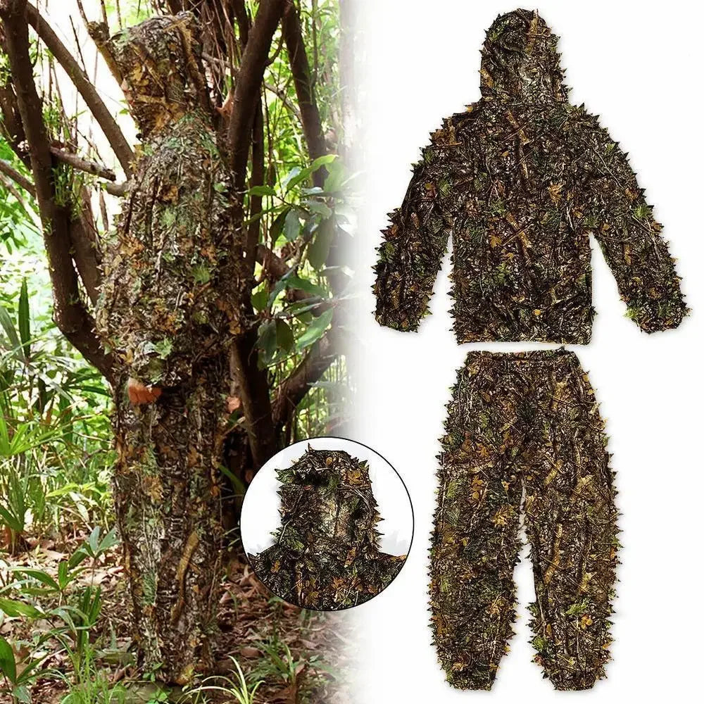3D Ghillie Suit Tactical Outdoor Camouflage