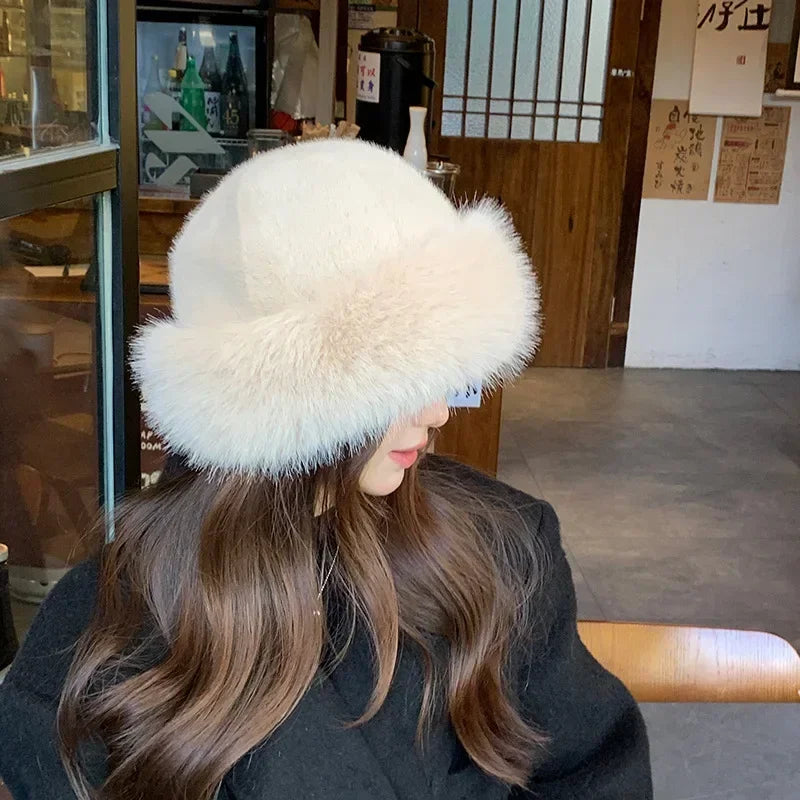 New Women's Fashion Fur Hat
