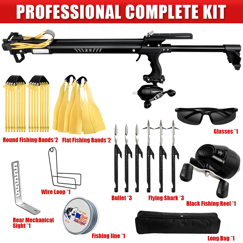 Heavy-Duty Fishing Slingshot/Catapult