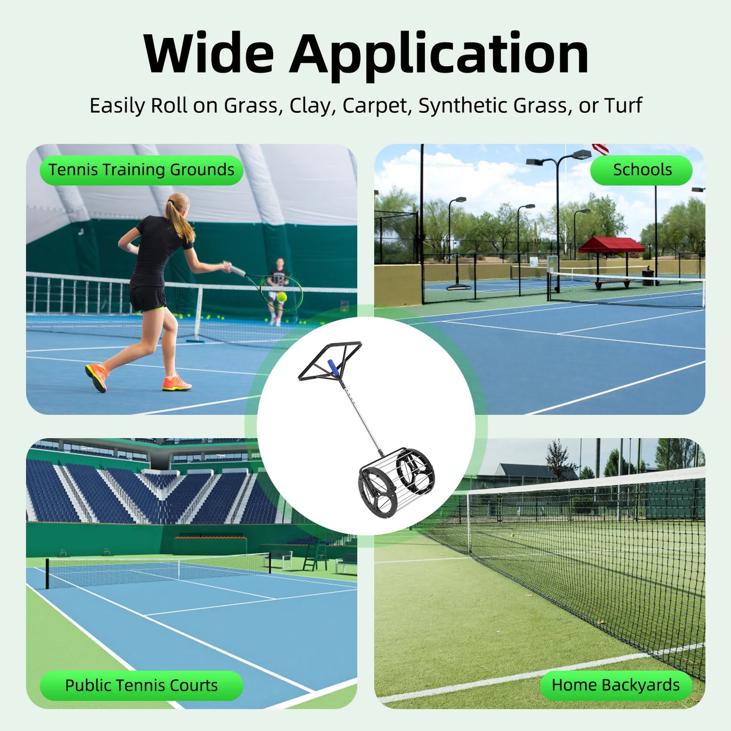 2 in 1 Tennis Balls Pickup