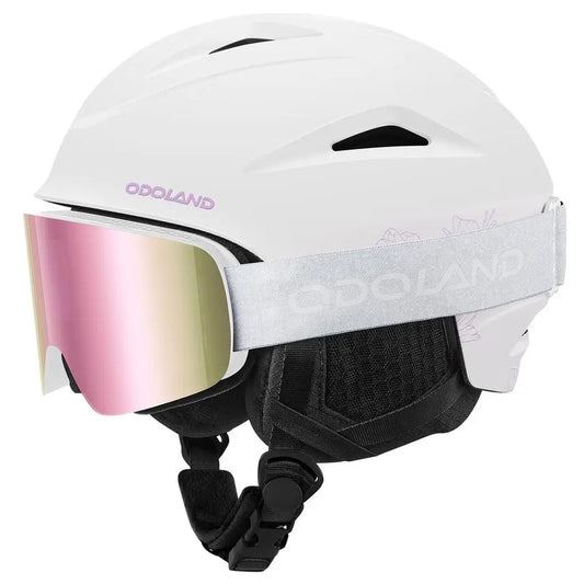 Ski Helmet, Snowboard Helmet With Ski Goggles