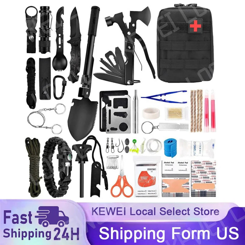 Outdoor Supplies Camping/Emergency Equipment Camping/Survival/First-Aid  Tool Set