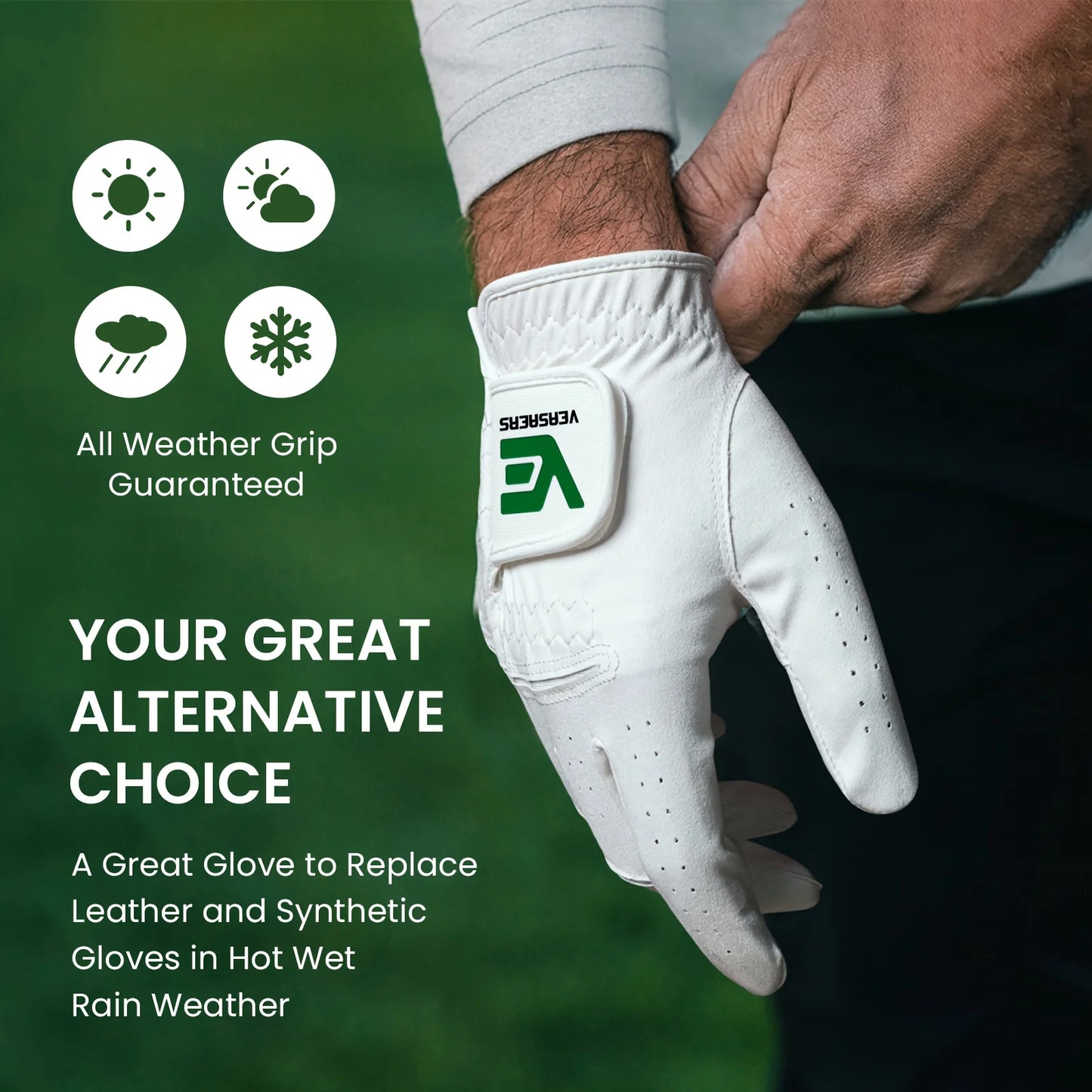 Men's Golf Glove Left Hand - All-Weather