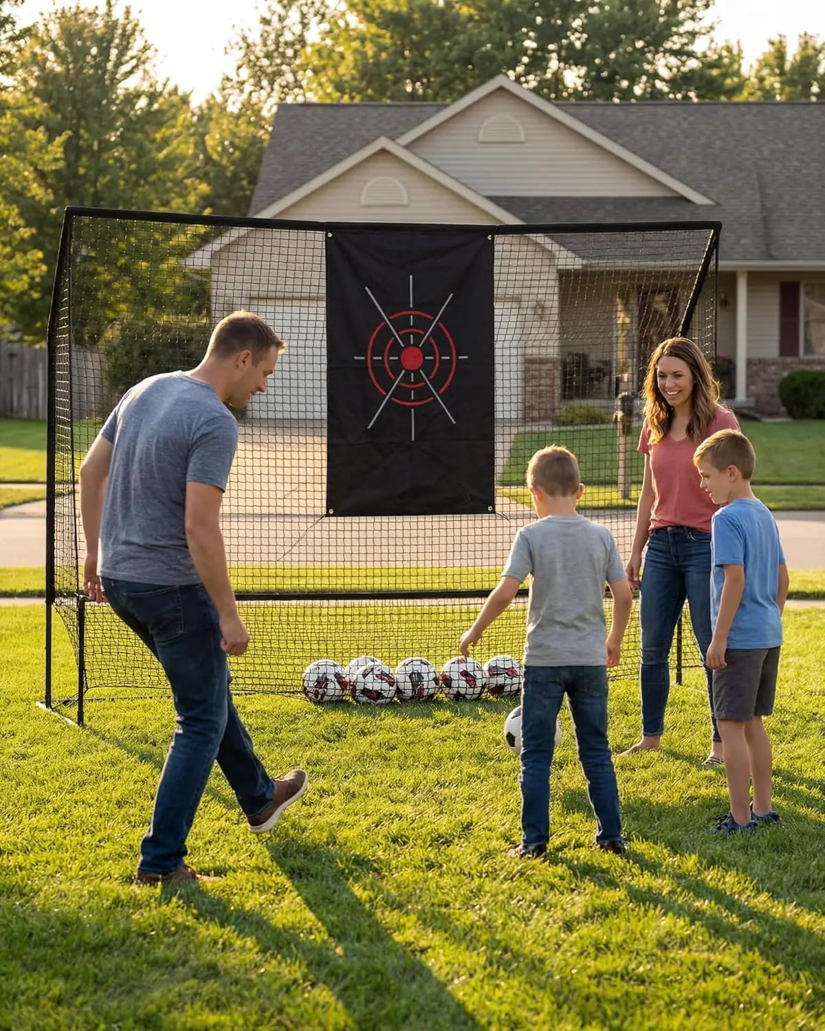 10x7.5FT Golf Practice Net Indoor And Outdoor