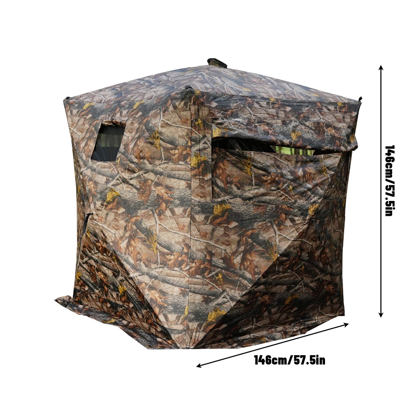 360° See-Through Hunting Blind,  Pop-Up Tent