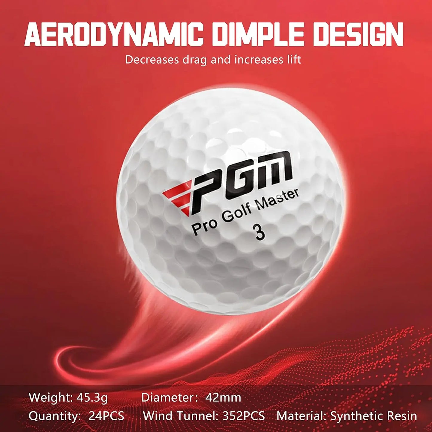 Three-Layer Premium Golf Balls Practice/Performance
