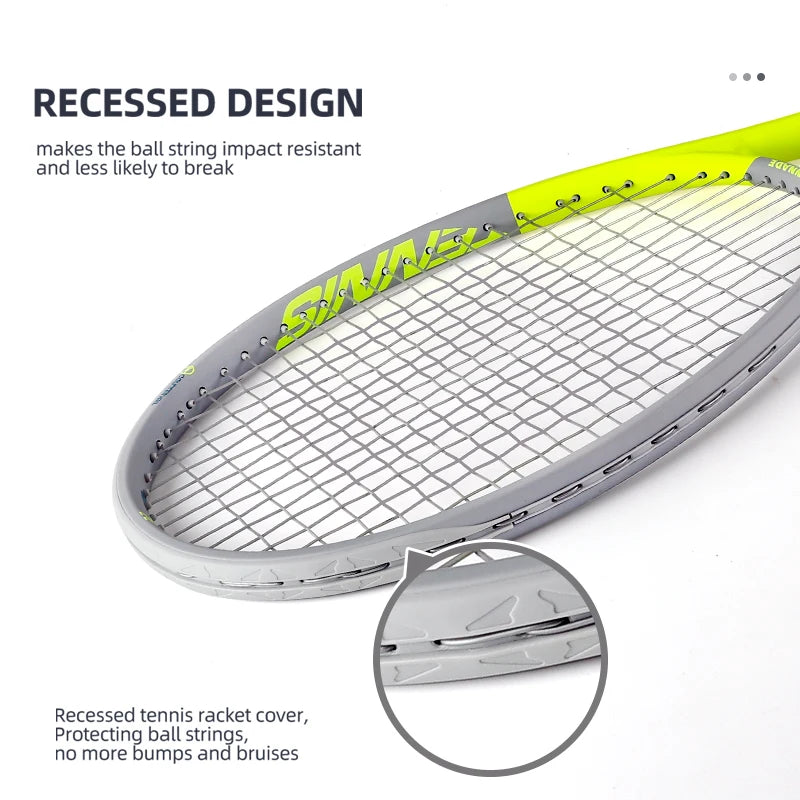 SALYWEE Gemini Composite Carbon Tennis Racket