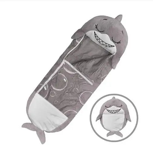 Children's Cartoon Sleeping Bag With Pillow