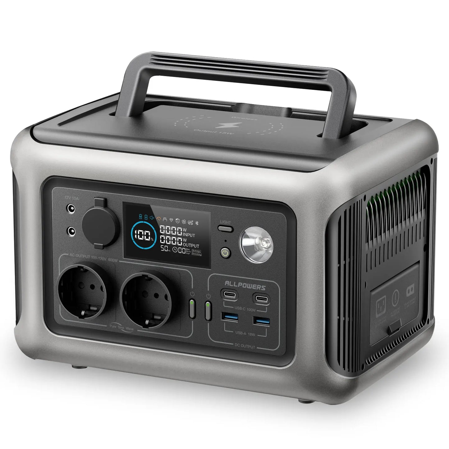 ALLPOWERS R600 Portable Generator 299Wh 600W