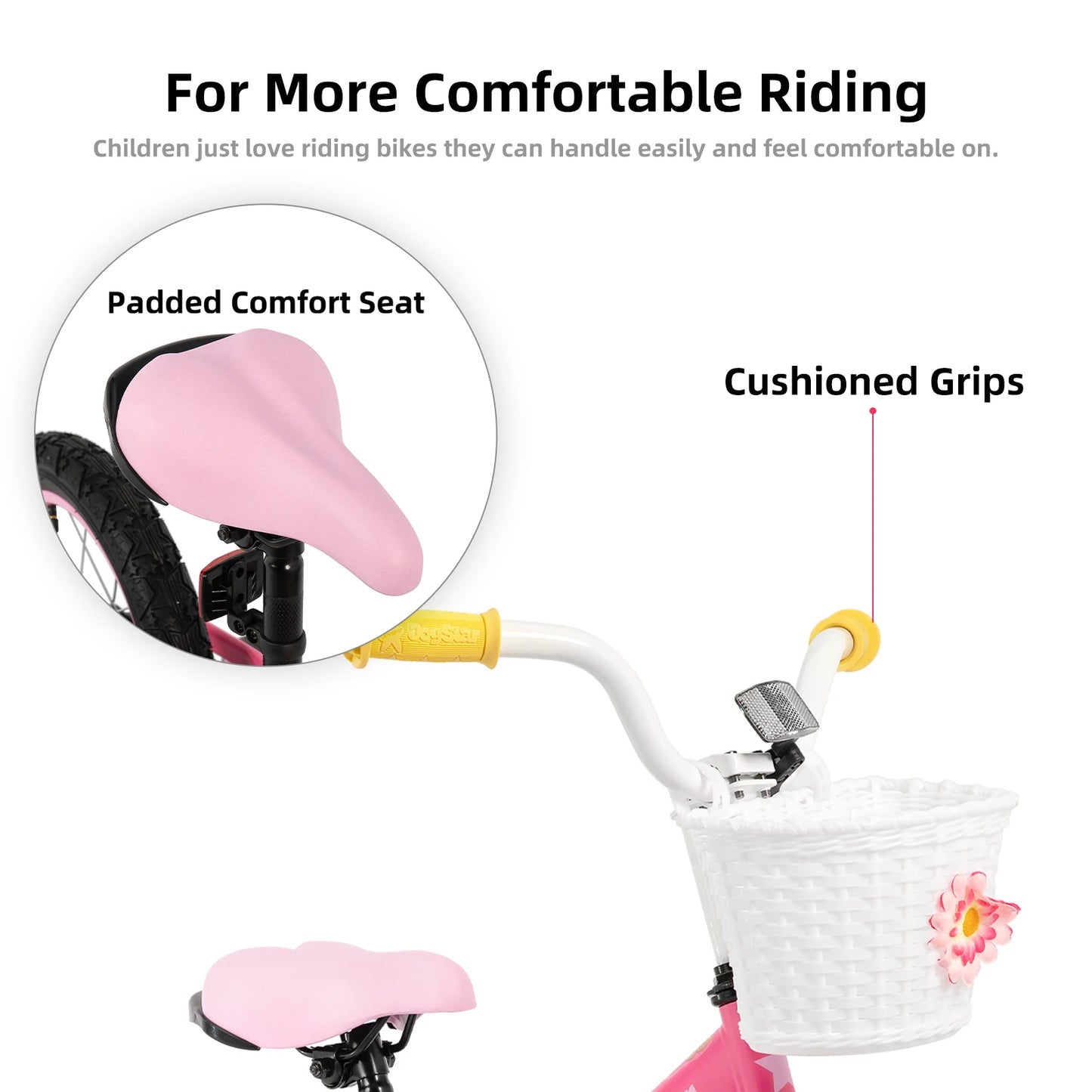 Kids Bike 12/14/16 Inch Bicycle   3-9 Years