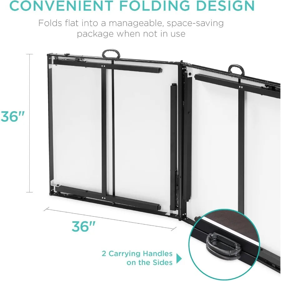 Portable Mid-Size Folding Ping Pong Table Set Indoor/Outdoor