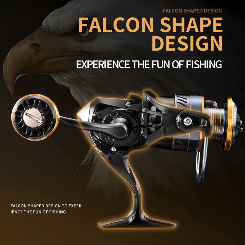 HM NEW Fishing Reel Spinning Reel