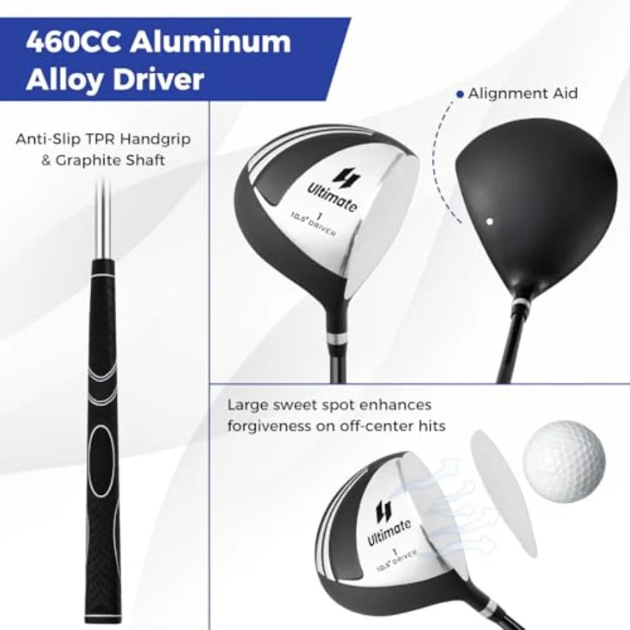 Complete Golf Club Set for Men