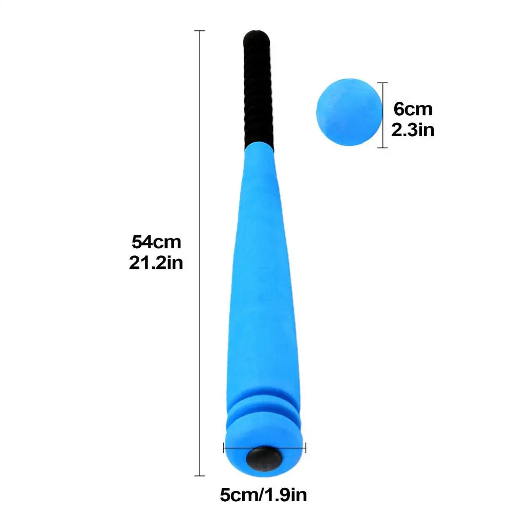 Foam Baseball Bat Toddler Soft Baseball Set