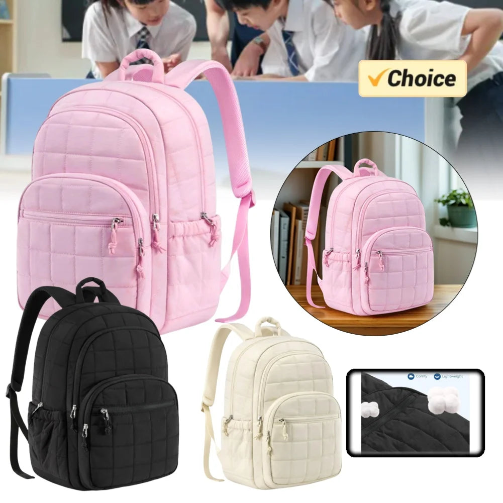 15.6 Inch Women's Backpack School Bag Girls