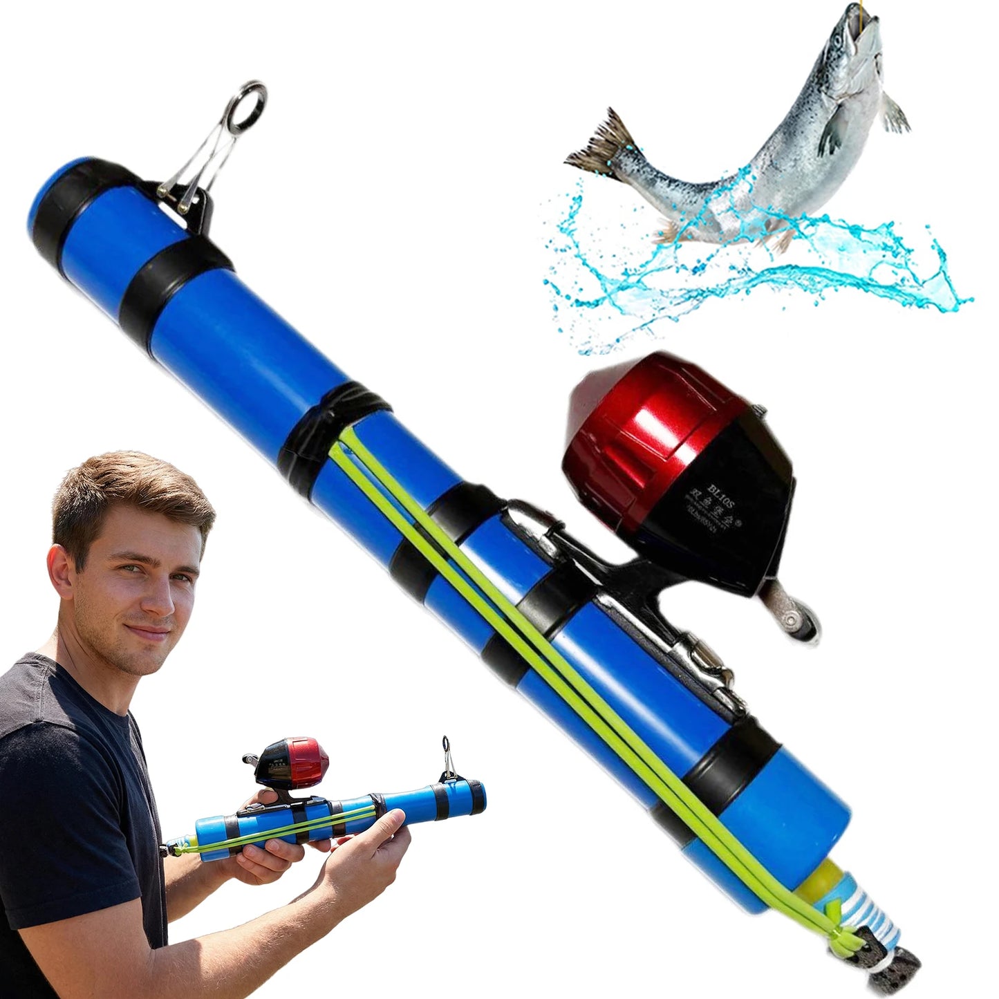 Fishing Catapult Rod- Reel Precise Lure Launcher