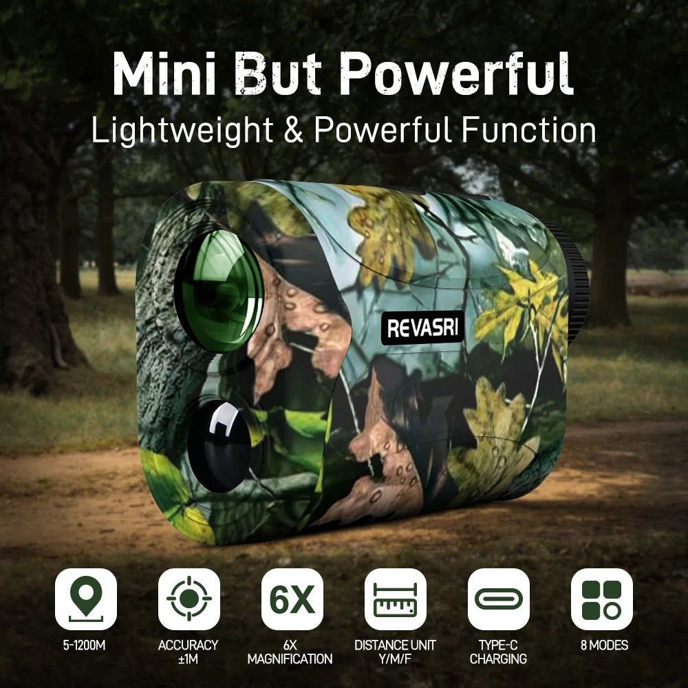 Mini 1200M  Hunting And Golf Range Finder