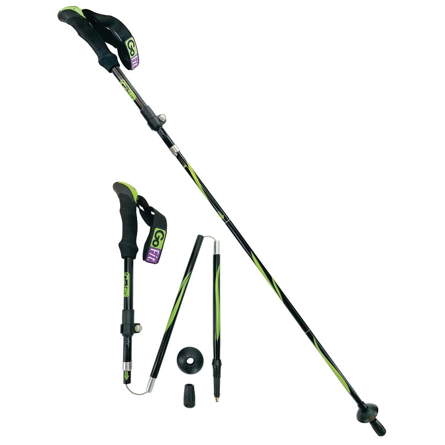 Walk Poles, Ergonomic Handle,Adjustable Length