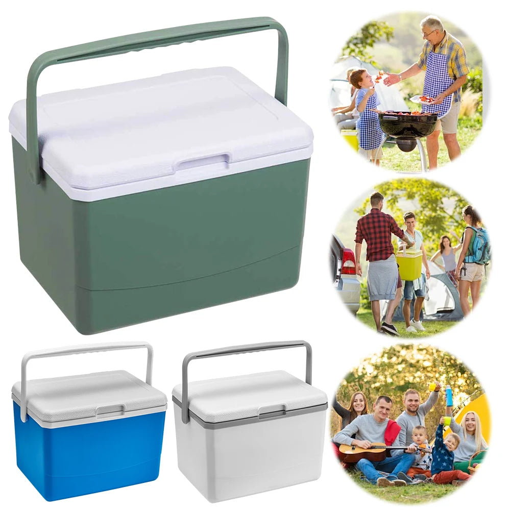 5/4.5L Camping Car Refrigerator w/Handle Mini Freezer