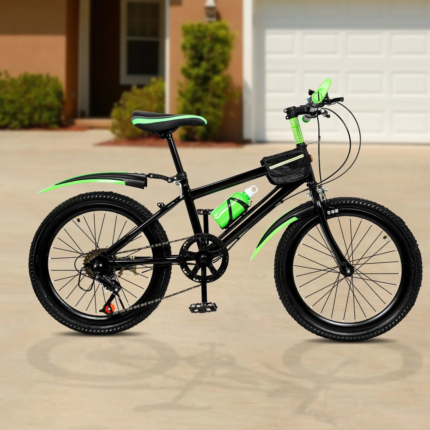 20-Inch Mountain Bike 7-Speeds Kids Bicycle