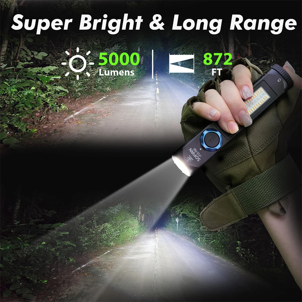 Sofirn PRO RGB  Powerful LED Flashlight Rechargeable