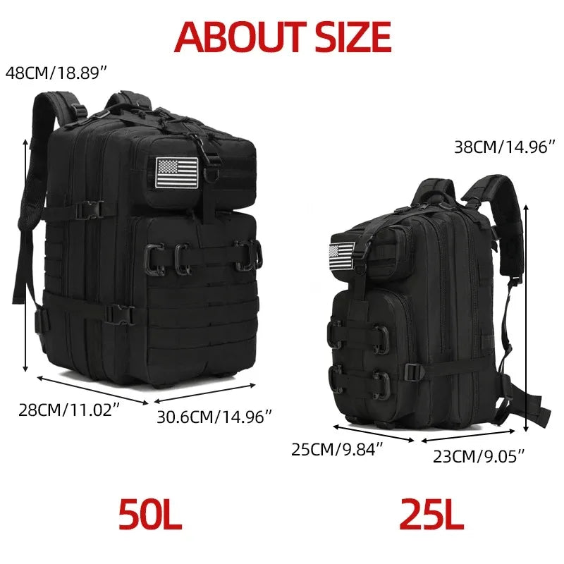 25L/50L Outdoor Sports/Multifunctional Backpack