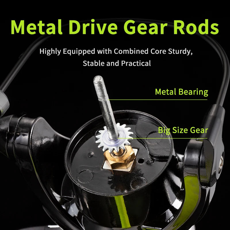 Rooblinos MX Spinning Fishing Reel Saltwater/Freshwater