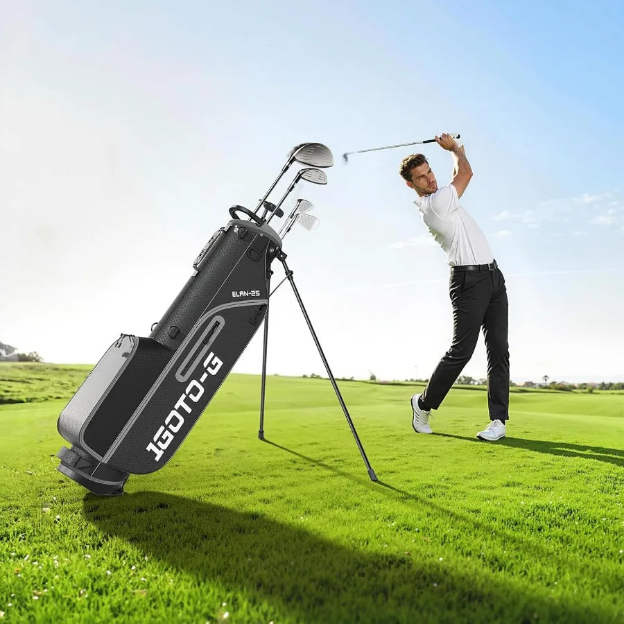 7 Pieces Golf Clubs  Right/Left Handed