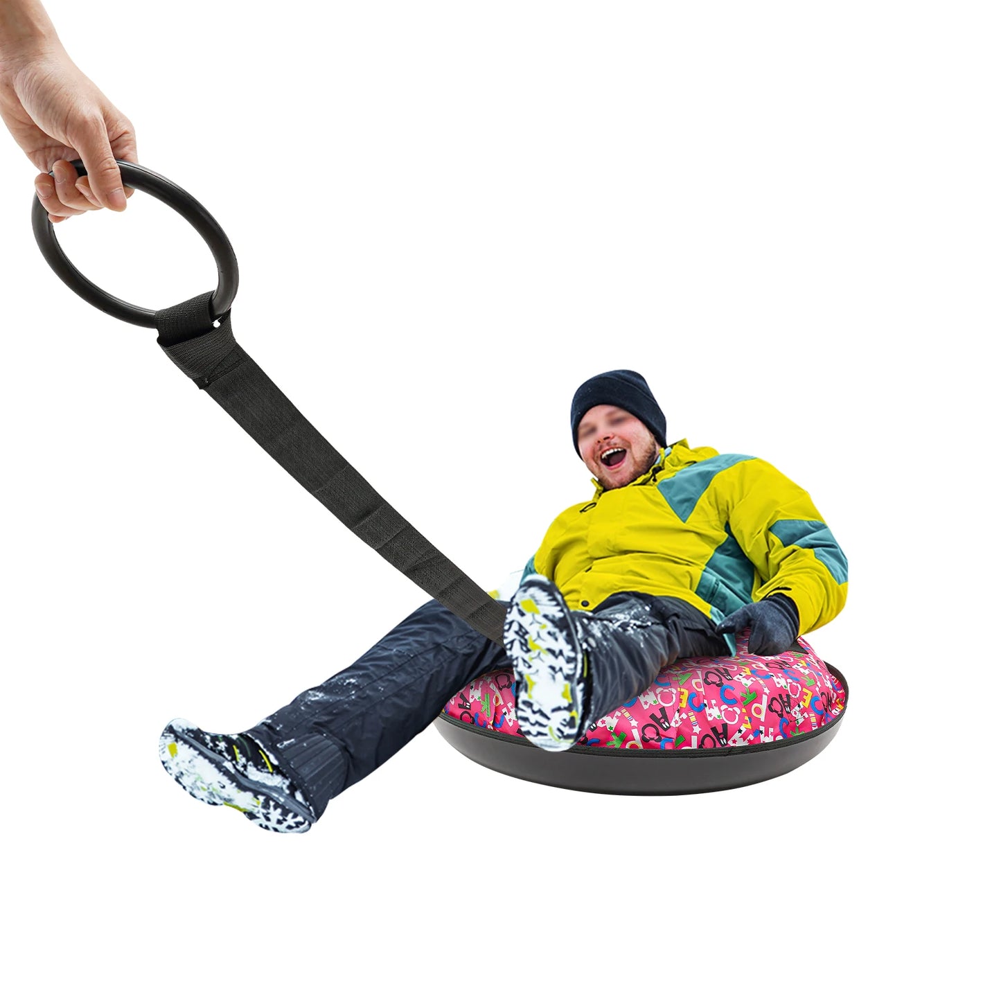 Inflatable Sledding Tube Snow Sleds for Kids/Adult