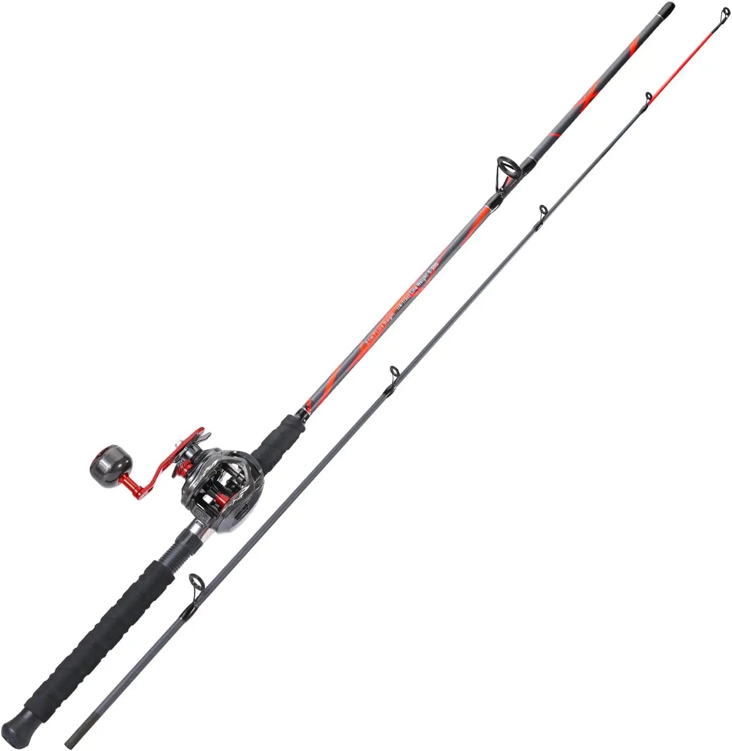 Carbon-Glass Fishing Rod w/400 Size Casting Reel