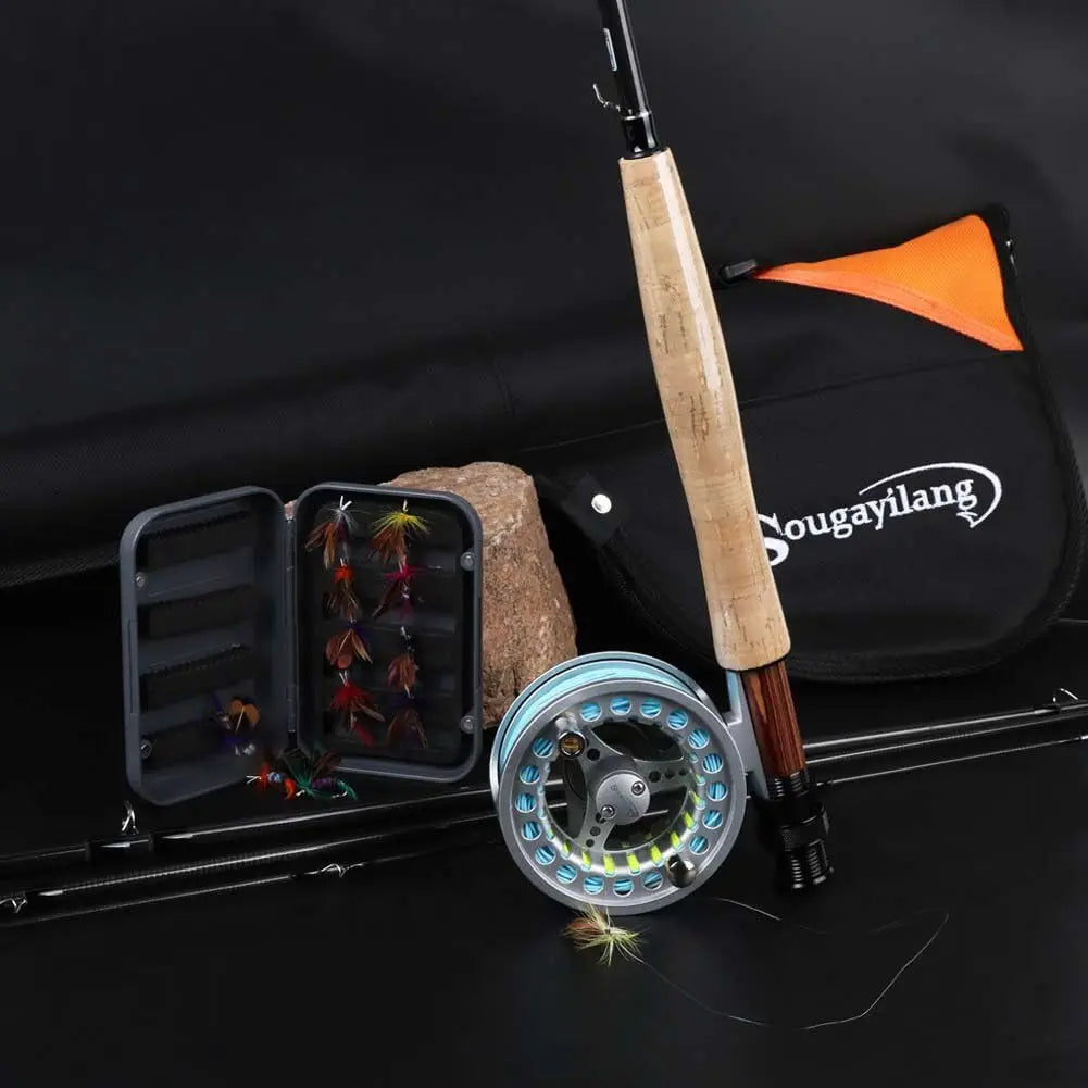 Complete Fly Fishing Rod/Reel Combo Kit