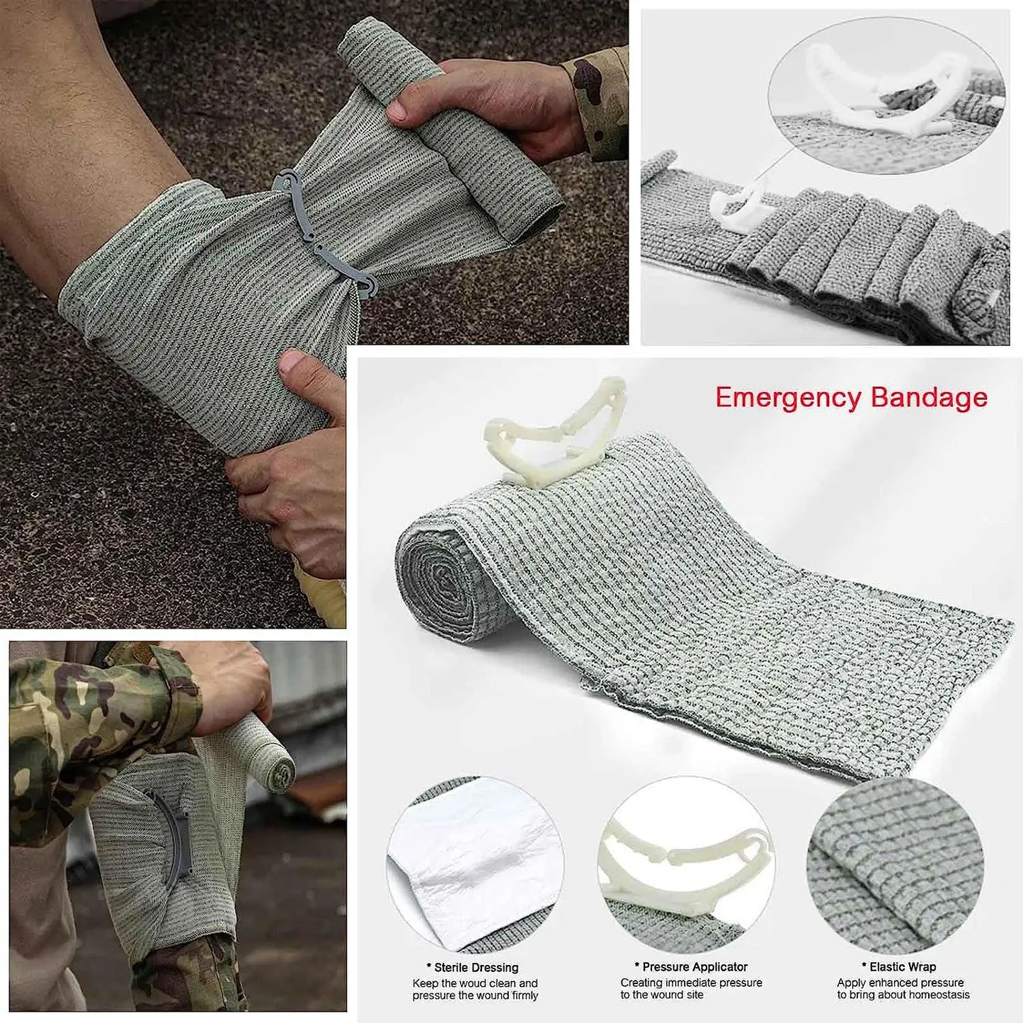 74 Piece Trauma Kit Upgrade Tactical First-Aid