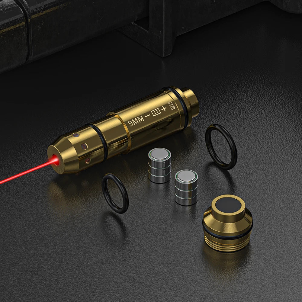 9mm Laser Training Cartridge Red Dot Laser