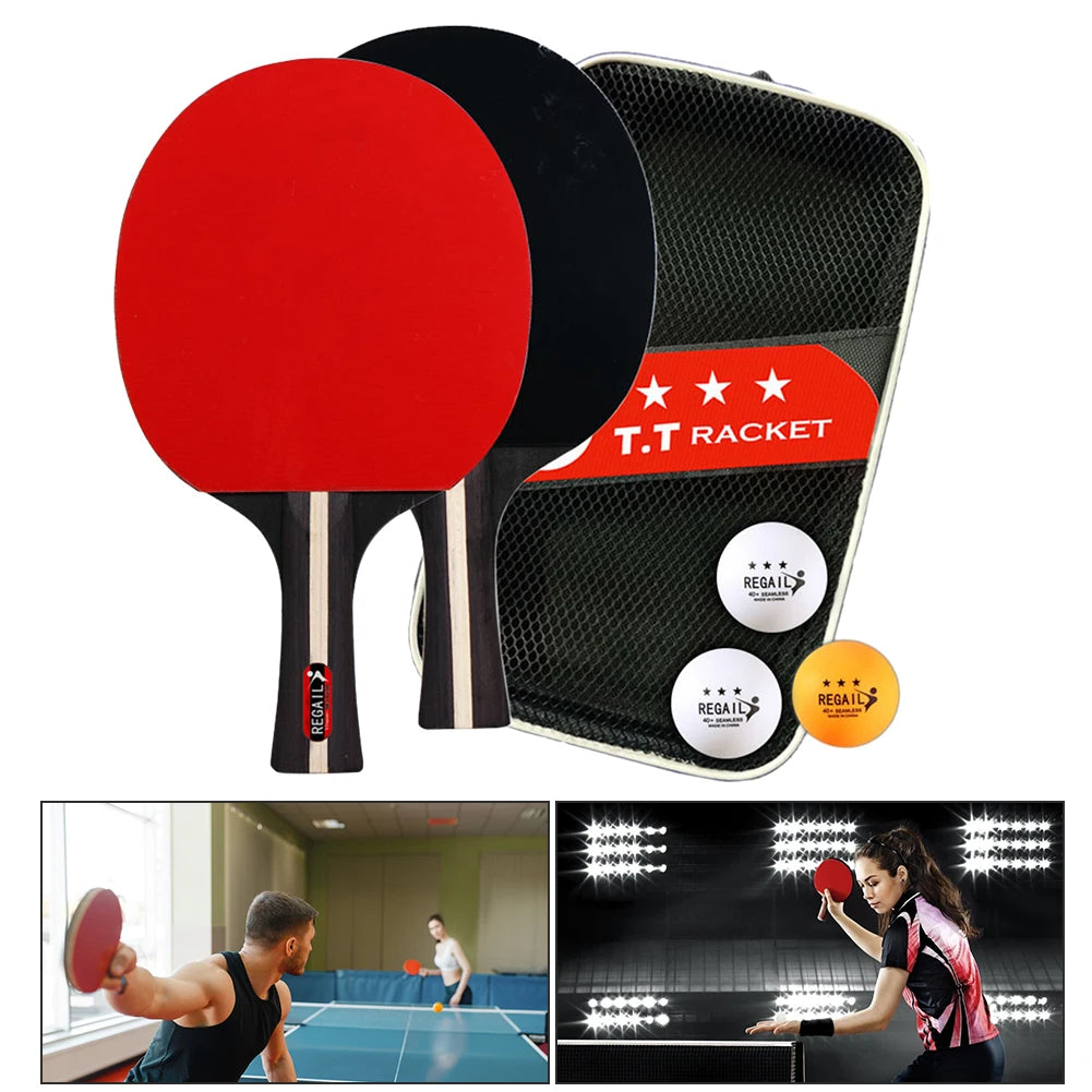 Table Tennis  2 Rackets & 3 Balls