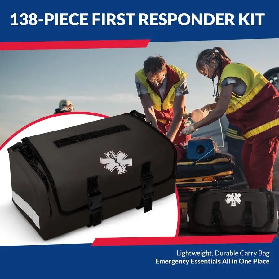 Responder Trauma First Aid Bag Fully Stocked