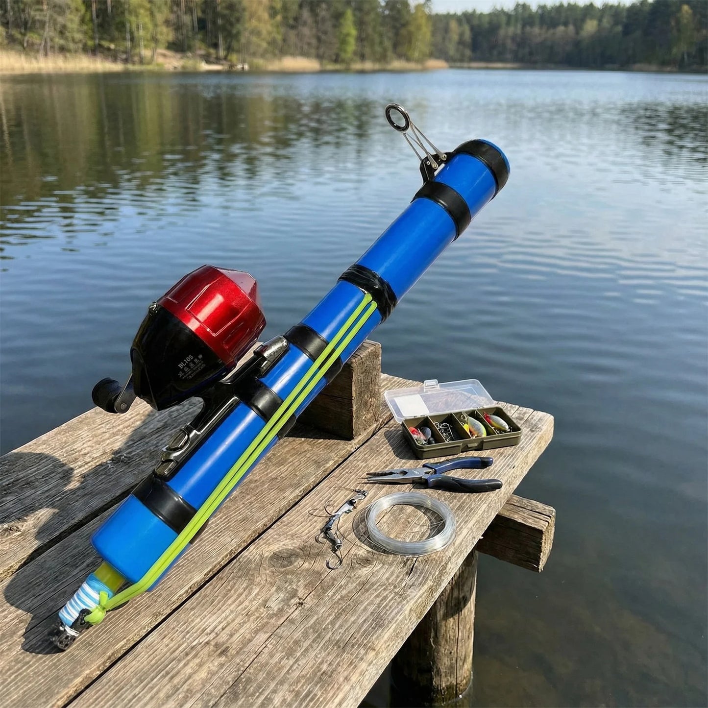 Fishing Catapult Rod- Reel Precise Lure Launcher