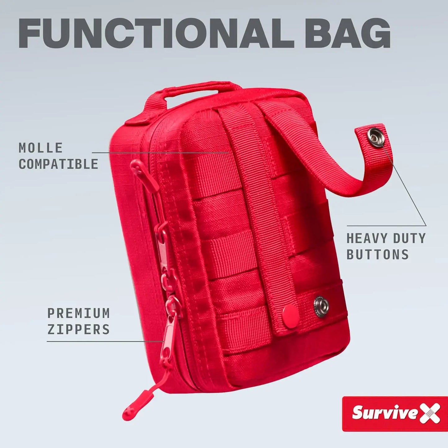 Portable Emergency First Aid Kit For Car