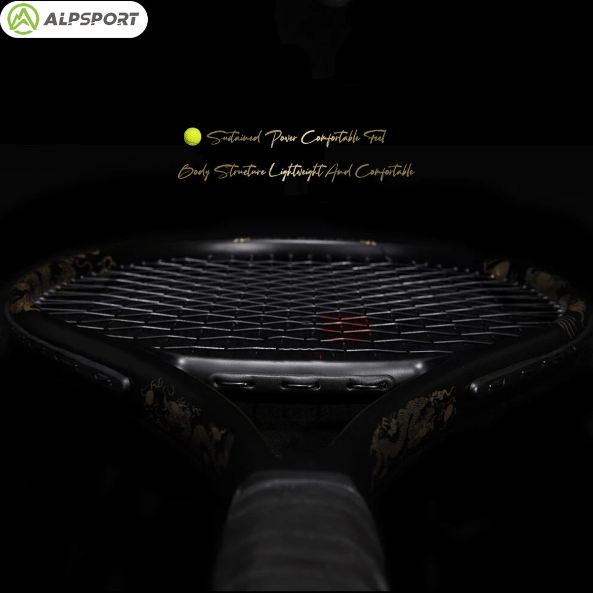 Carbon Fiber Tennis Racket For Students/Teenagers