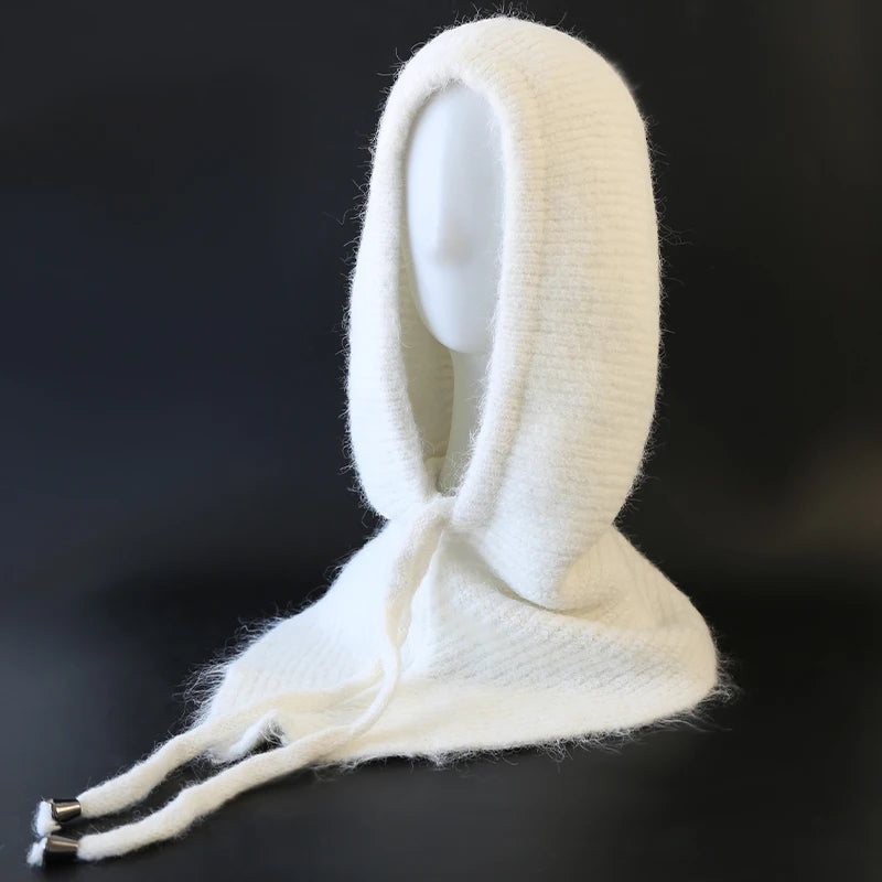 Winter Balaclava Hat Scarf  For Women