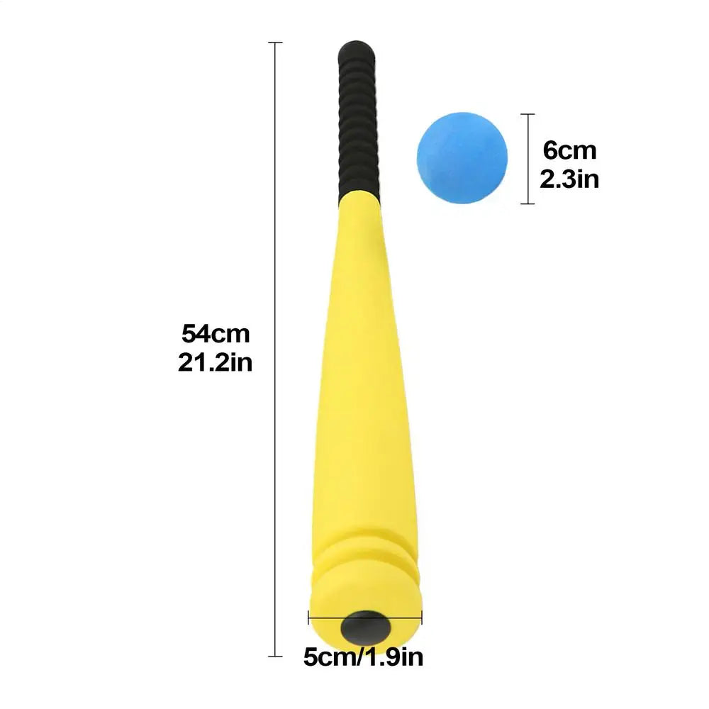 Foam Baseball Bat Toddler Soft Baseball Set