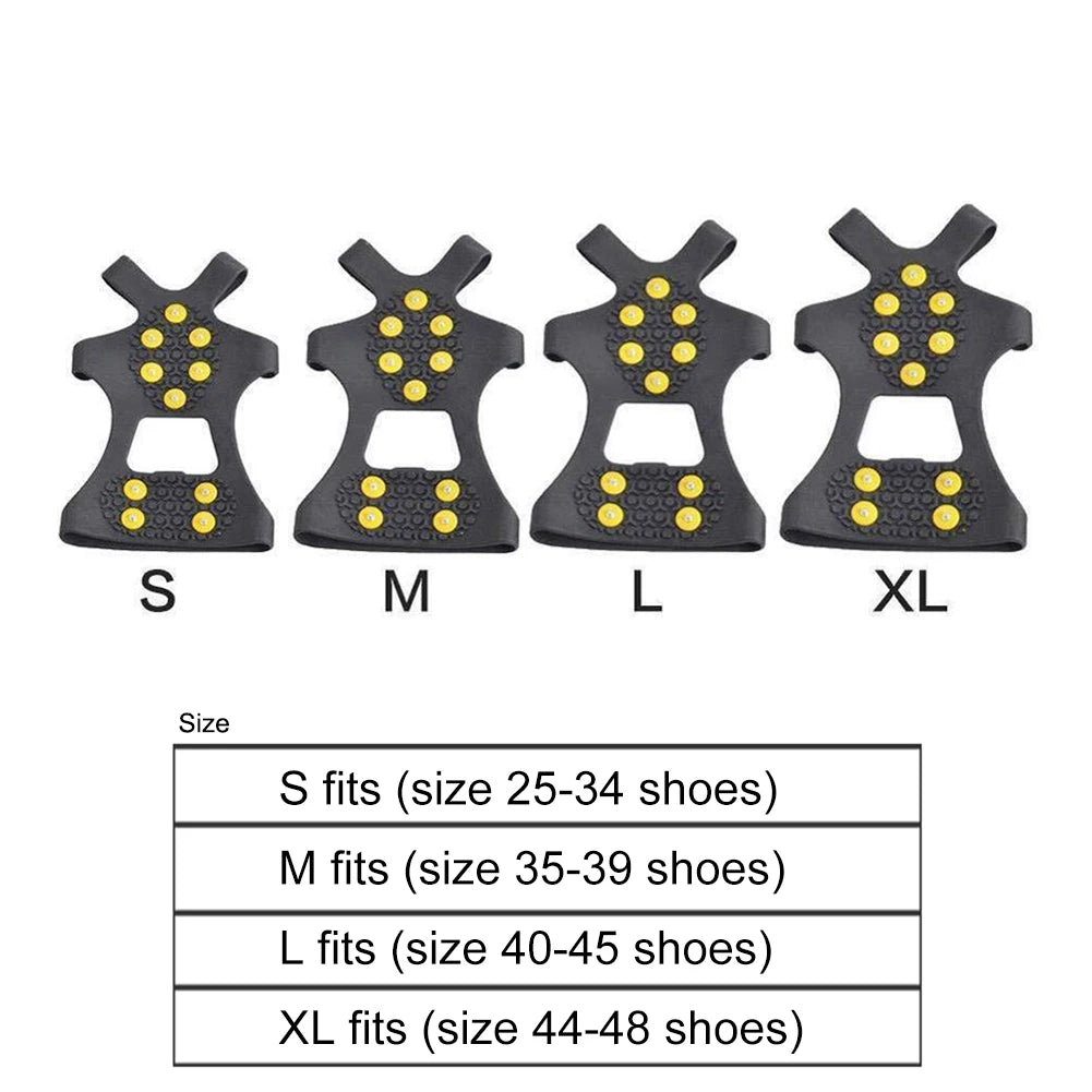 1Pair 10 Teeth Snow Ice Claw