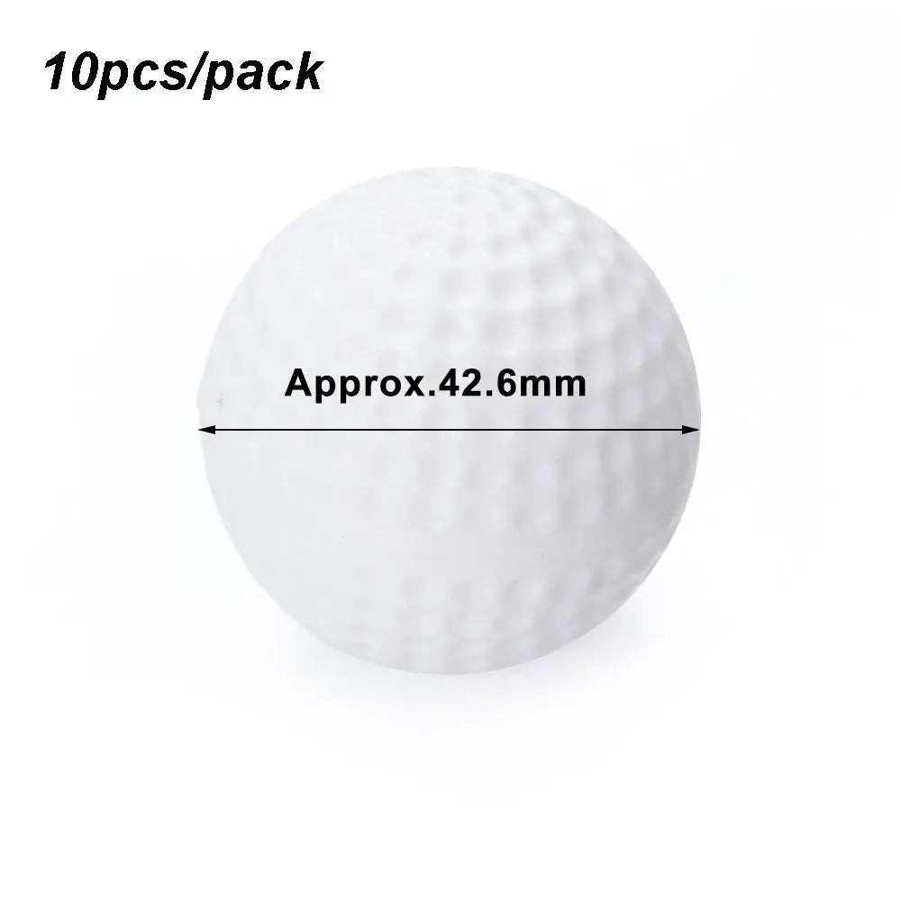 Sports Indoor&Outdoor White Durable Golf Balls