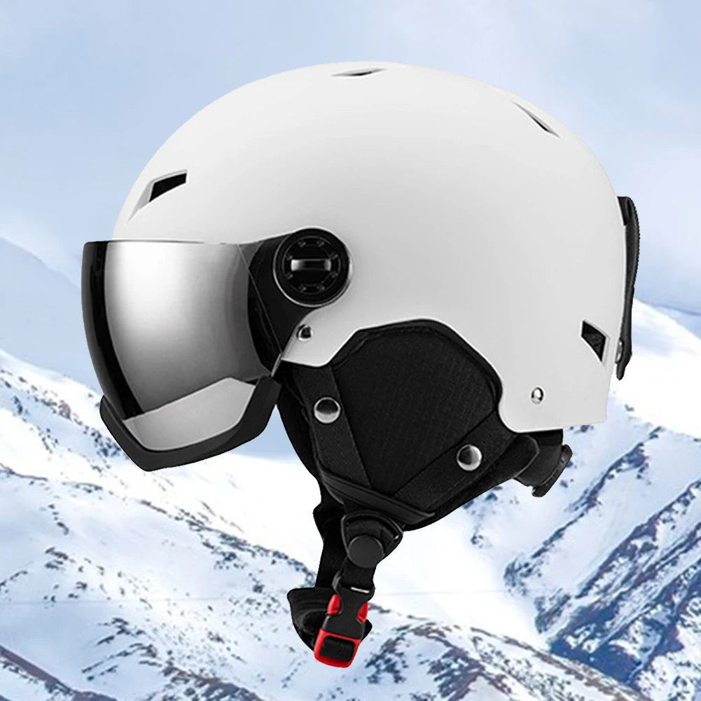 Snowboard Helmet with Goggles Skiing Helmet