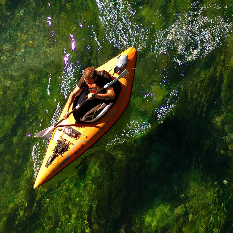 Lagoon1 Orange/Gray Kayak With Pump