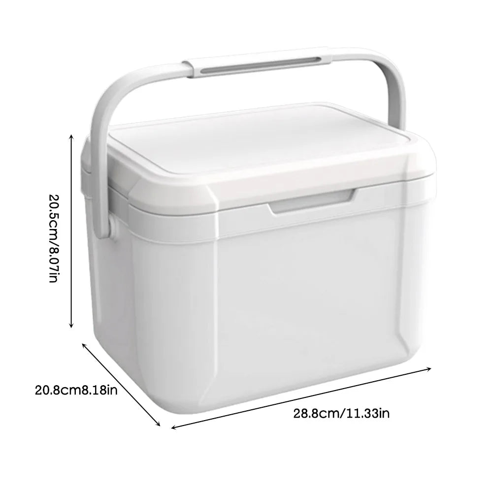 5/4.5L Camping Car Refrigerator w/Handle Mini Freezer